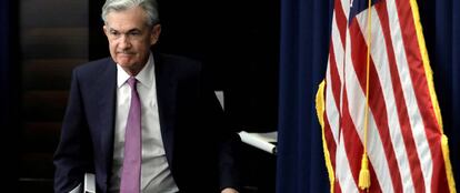 Jerome Powell, presidente de la Fed