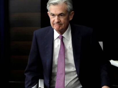 Jerome Powell, presidente de la Fed