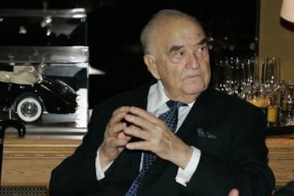 George Weidenfeld, editor y filántropo.
