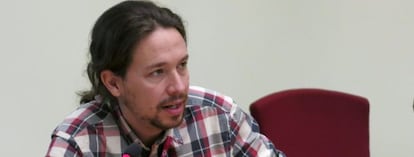 Pablo Iglesias, parlamentario europeo y secretario general de Podemos