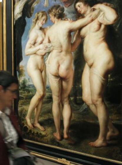 'Las tres gracias', de Rubens, en el Museo del Prado.