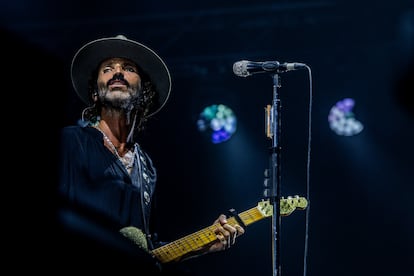 Leiva, el pasado sábado en Movistar Arena de Madrid, donde también actuó ayer.