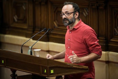 El diputado de la CUP Benet Salellas, en una imagen de archivo.