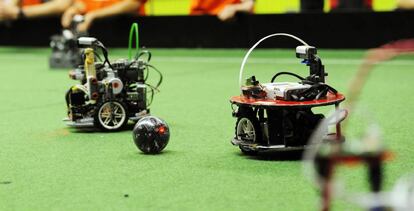 Tecnolog&iacute;a y f&uacute;tbol se unen a trav&eacute;s de los &#039;robots futboleros&#039;