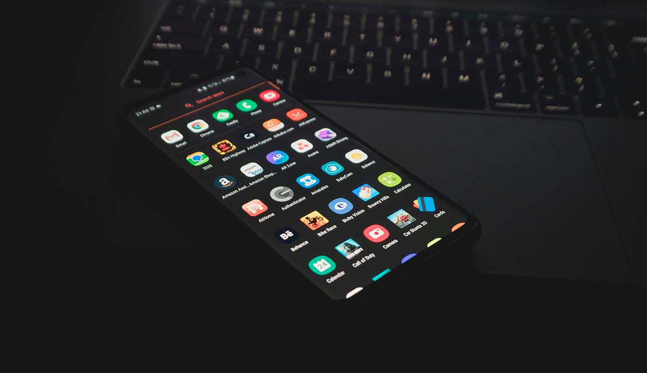 Aplicaciones Android en un móvil