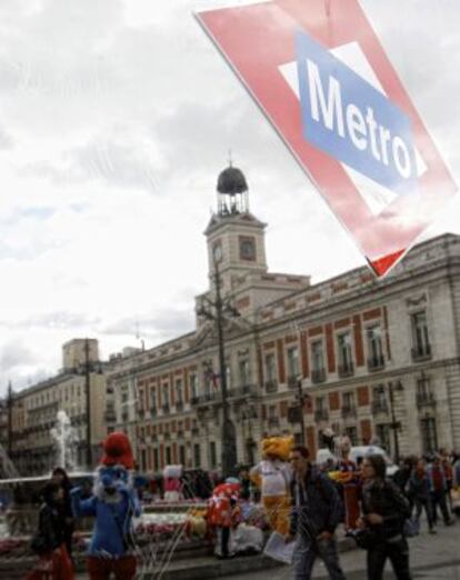 Estación de Metro de Sol. 