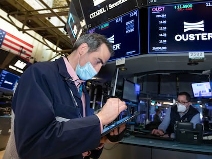 Operadores en la Bolsa de Nueva York el pasado 12 de marzo.