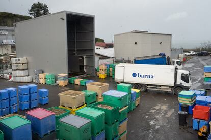 Las instalaciones de Barna en Mundaka.