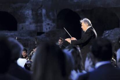 Zubin Mehta dirigió a los músicos de la Accademia de La Scala de Milán en el concierto de inauguración del Coliseo el pasado julio. Tiene sentido: Tod’s es uno de los principales patrocinadores del teatro milanés.