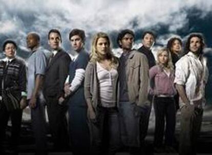 Actores de la serie <i>Héroes.</i>