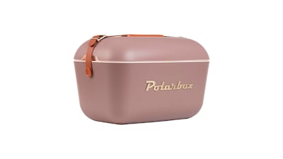 Polarbox portable refrigerator on white background