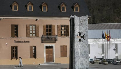 L'edifici del Govern d'Aran, a la Vall d'Aran.