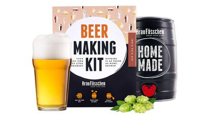 Kit para elaborar cerveza artesanal de BrewBarrel
