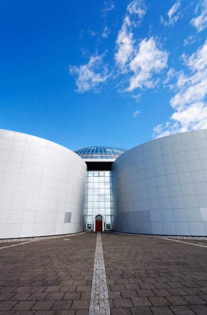 El espectacular edificio de Perlan en Reikiavik.
