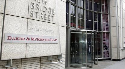 Sede de Baker McKenzie en Londres (Reino Unido)