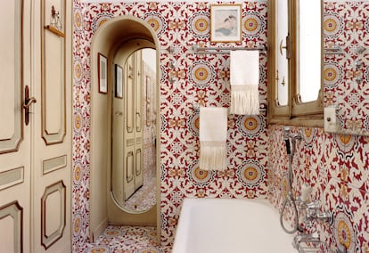 Baño de Casa Mollino.