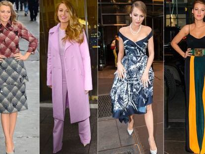 La actriz Blake Lively lució 11 distintos vestuarios en un solo día.