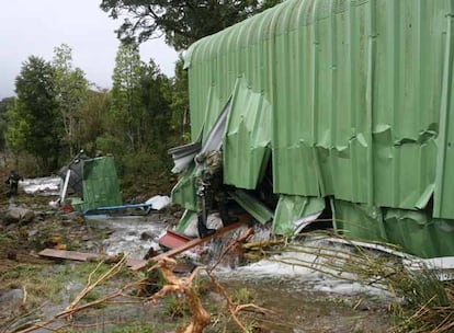 Los destrozos fueron cuantiosos en Aysén, y la población se manifestó para protestar ante el gobierno de Chile, porque los movimientos sísmicos se venían sintiendo desde hacía varios meses.