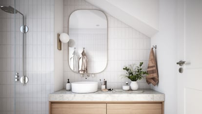 Ideas para baños pequeños, baños estrechos, ideas baños poco presupuesto, distribución baños pequeños, baños pequeños con ducha, baños pequeños con bañera, baños pequeños modernos y funcionales, baños pequeños rústicos, baños pequeños con encanto, duchas, muebles baño, azulejos, decoración baños, revestimientos, colores de pintura