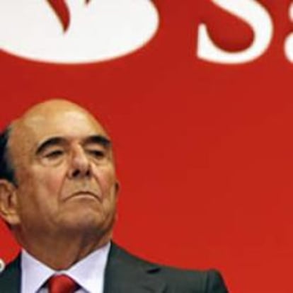 Emilio Botín, presidente del Banco Santander