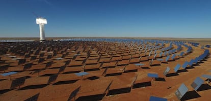 Planta solar de Abengoa. 