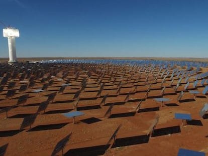 Planta solar de Abengoa. 