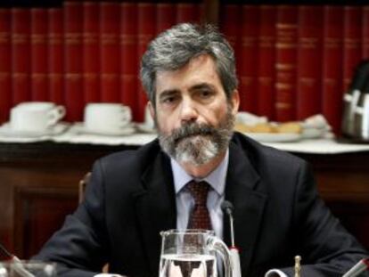 Carlos Lesmes, presidente del Consejo del Poder Judicial.