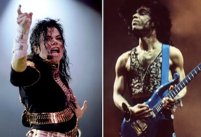 La primera vez que Michael Jackson se enfrentó a Prince fue cuando ambos lanzaron el mismo año (1982) un álbum. ‘1999’, de Prince y ‘Thriller’, de Jackson competían por el puesto número uno de las listas de éxitos. Desde ese momento ambas estrellas de la música iniciaron un duelo por dominar la industria. Sus canciones tenían frases que escondían mensajes subliminales dirigidos a su oponente. </br>  Quizá el momento más álgido de su disputa se dio cuando Prince se negó a interpretar el papel de Wesley Snipes, en el vídeo de ‘Bad’ del llamado rey del pop, para luego demostrarle lo virtuoso que era tocando el bajo durante un concierto.

