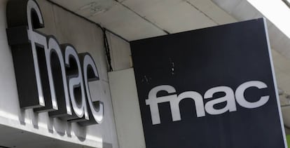 Logo de Fnac en una tienda de Niza.