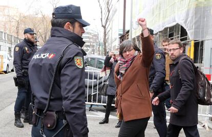 La diputada de la CUP Mireia Boya al Tribunal Suprem.