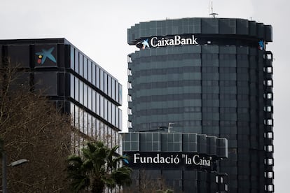 El edificio de la Fundación La Caixa en Barcelona.