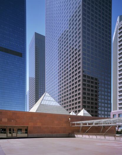 Vista del Museu d'Art Contemporani de Los Angeles (Estats Units).