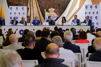 Debate de candidatos durante la pasada campaña electoral autonómica.  