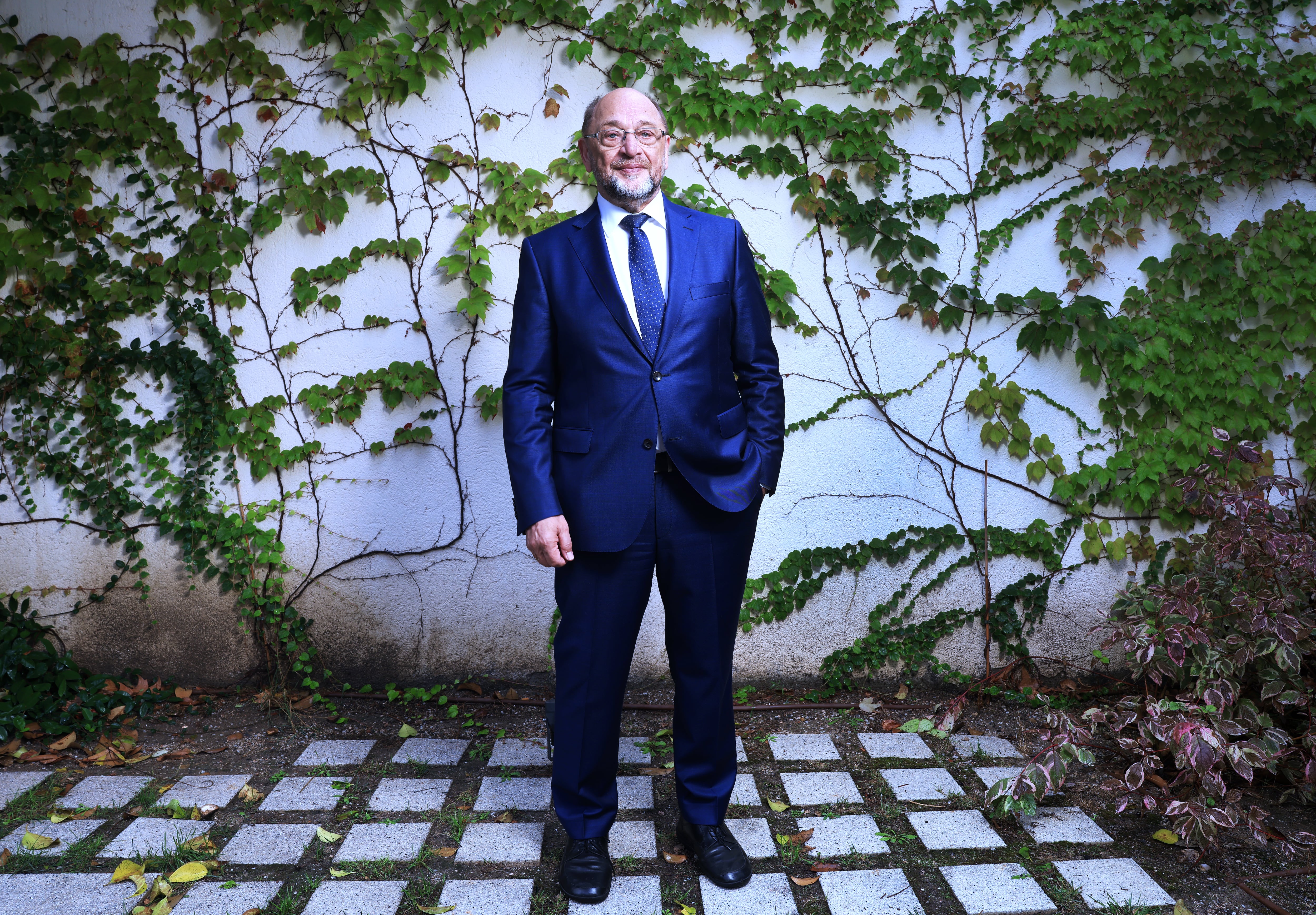 Martin Schulz, el pasado martes, en Madrid. 