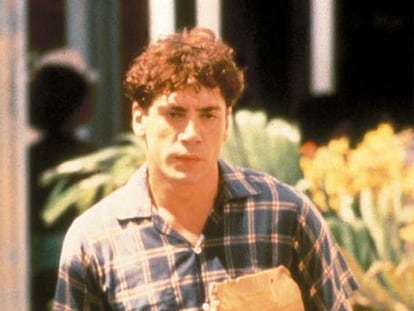 Javier Bardem, en el papel de Reinaldo Arenas en <i>Antes que anochezca</i>.
