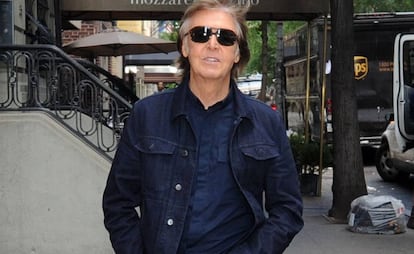 El cantante Paul McCartney en Nueva York en agosto de 2017.
