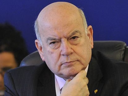 El secretario general de la OEA, Jos&eacute; Miguel Insulza. 