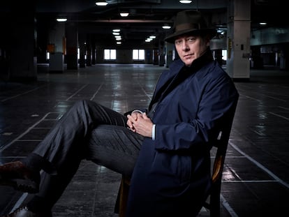 James Spader en una imagen de la tercera temporada de 'The Blacklist'.