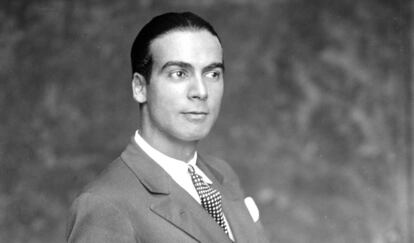 El dise&ntilde;ador Crist&oacute;bal Balenciaga, en 1927.