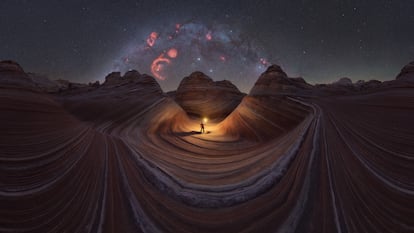 'The Wave'. Coyote Buttes, UT, USA.