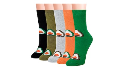 Packs de calcetines sobre fondo blanco.