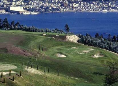 Club de golf Domaio en Moaña, Pontevedra.<b>