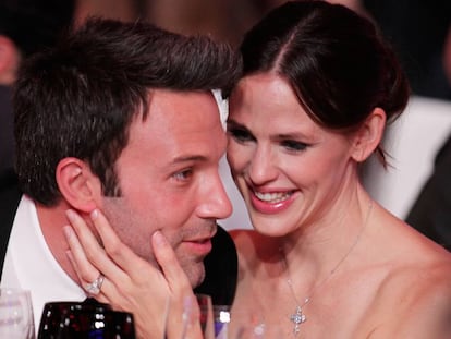 Los actores Ben Affleck y Jennifer Garner en la ceremonia de los 'Critics Choice Movie Awards', en enero de 2011 en Los Ángeles, Estados Unidos.