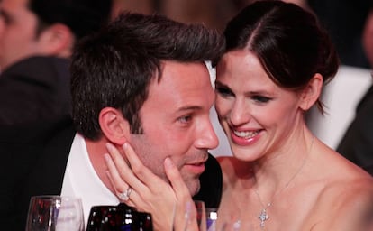 Los actores Ben Affleck y Jennifer Garner en la ceremonia de los 'Critics Choice Movie Awards', en enero de 2011 en Los Ángeles, Estados Unidos.