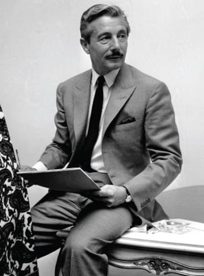 El diseñador Oleg Cassini.