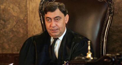 Julián Sánchez Melgar, durant una vista al Suprem.