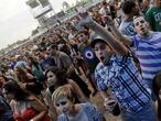 The crowd enjoying Sonorama sounds.