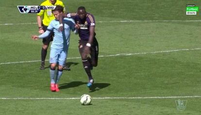 Kouyaté golpea a Silva