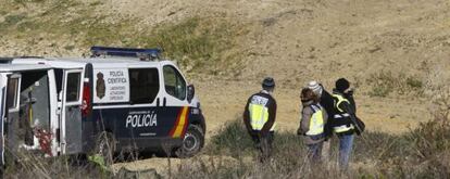 Búsqueda policial en la ruta del agua de Sevilla.