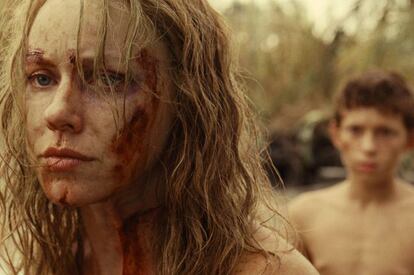 La actriz Naomi Watts en un momento de &#039;Lo imposible&#039;.